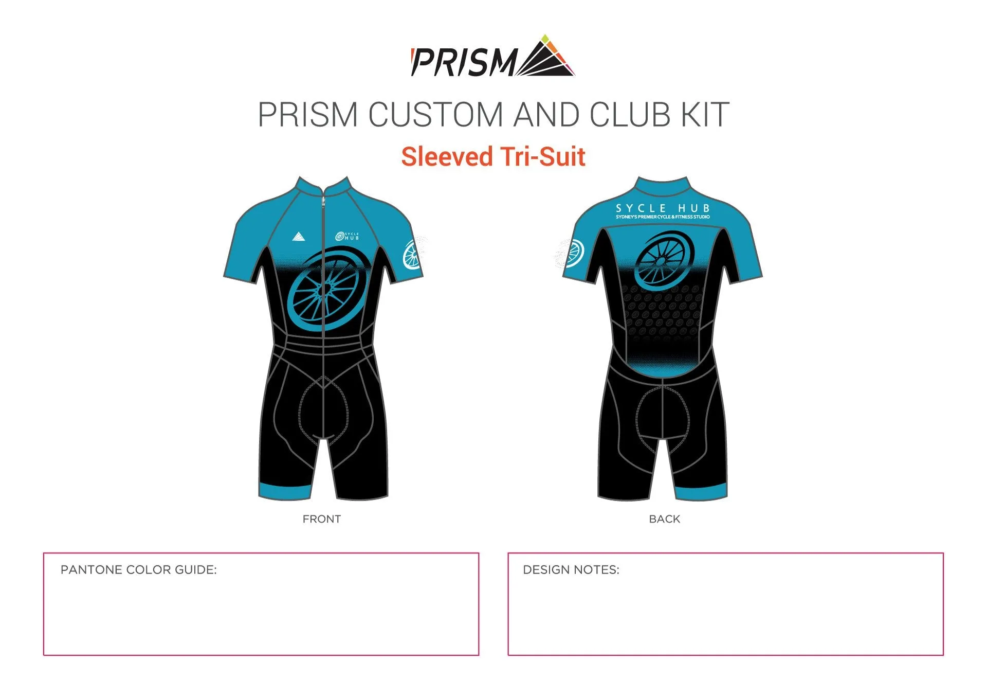 Women's Sycle Hub Endurance Sleeved Tri-Suit