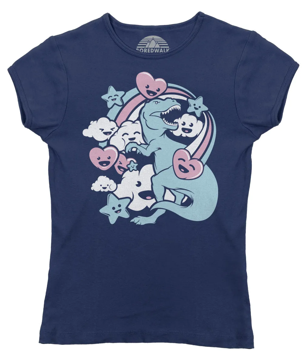 Women's T-Rex Kawaii Adventure T-Shirt - By Ex-Boyfriend