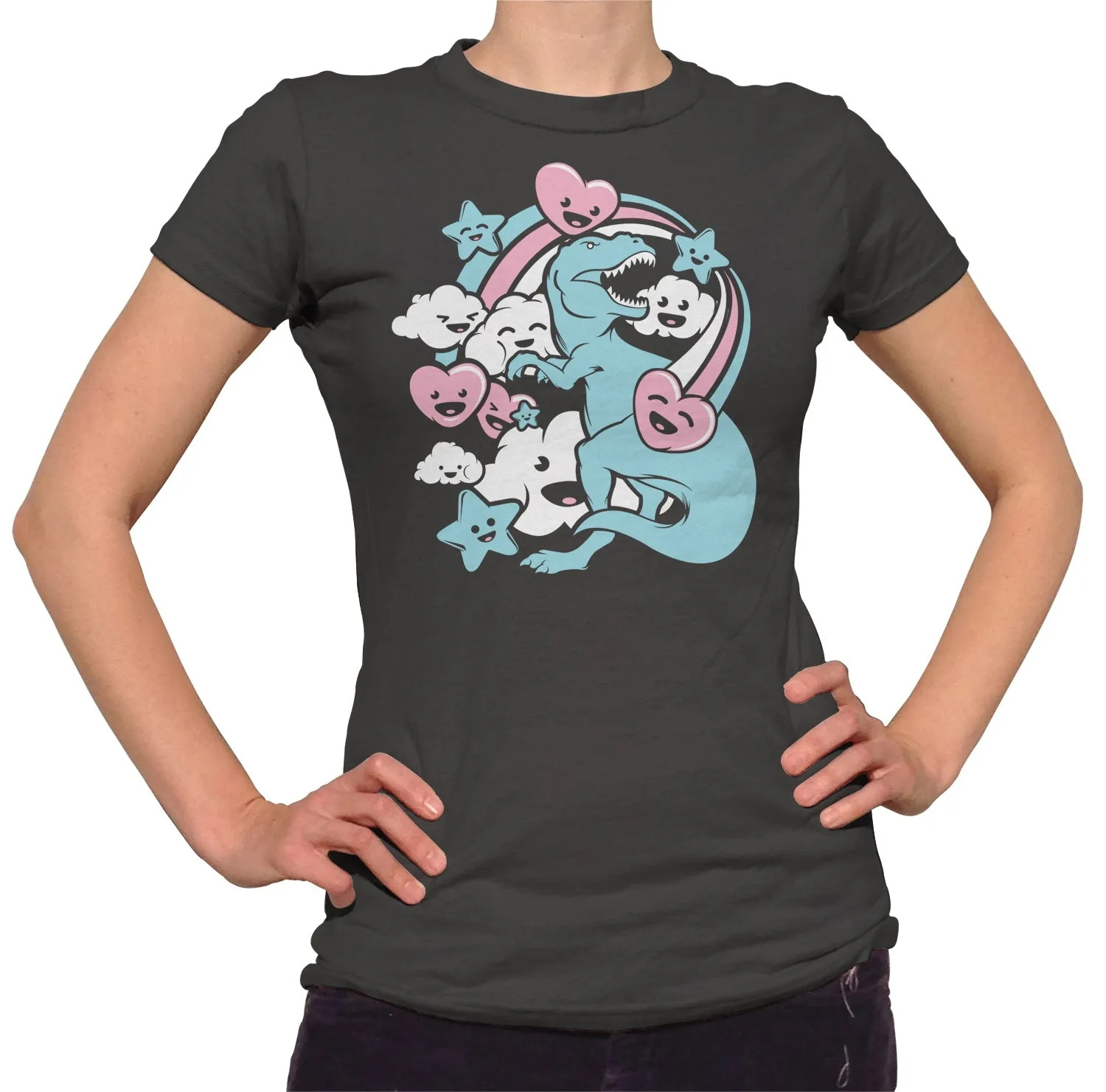 Women's T-Rex Kawaii Adventure T-Shirt - By Ex-Boyfriend