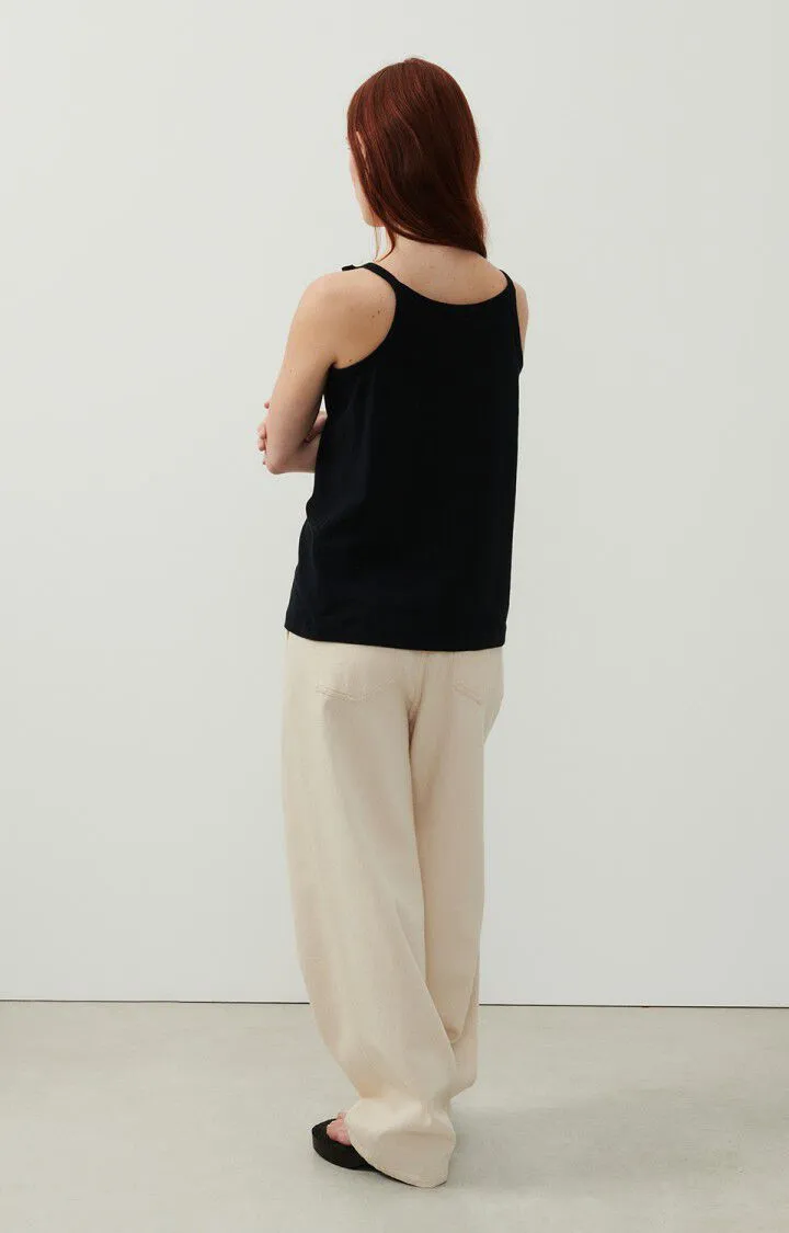 WOMEN'S TANK TOP GAMIPY - NOIR