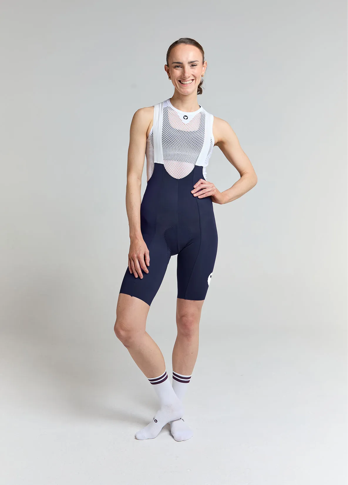 Women's Team 10'' Bib - Midnight Navy
