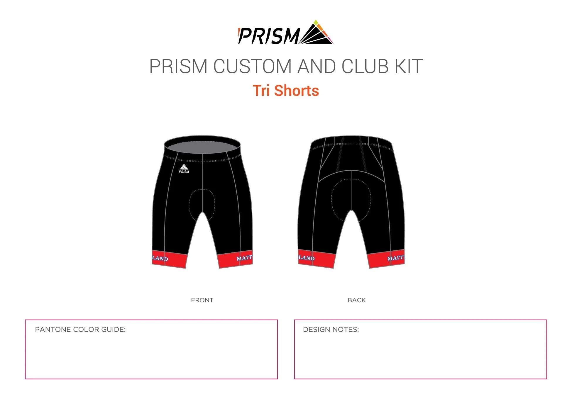 Women's Tri Shorts