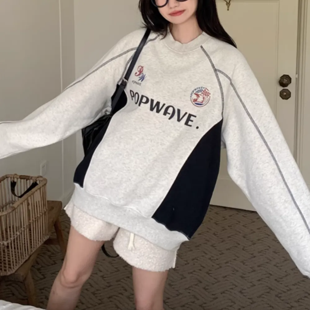 Women's Urban Raglan Crew Neck Sweatshirt