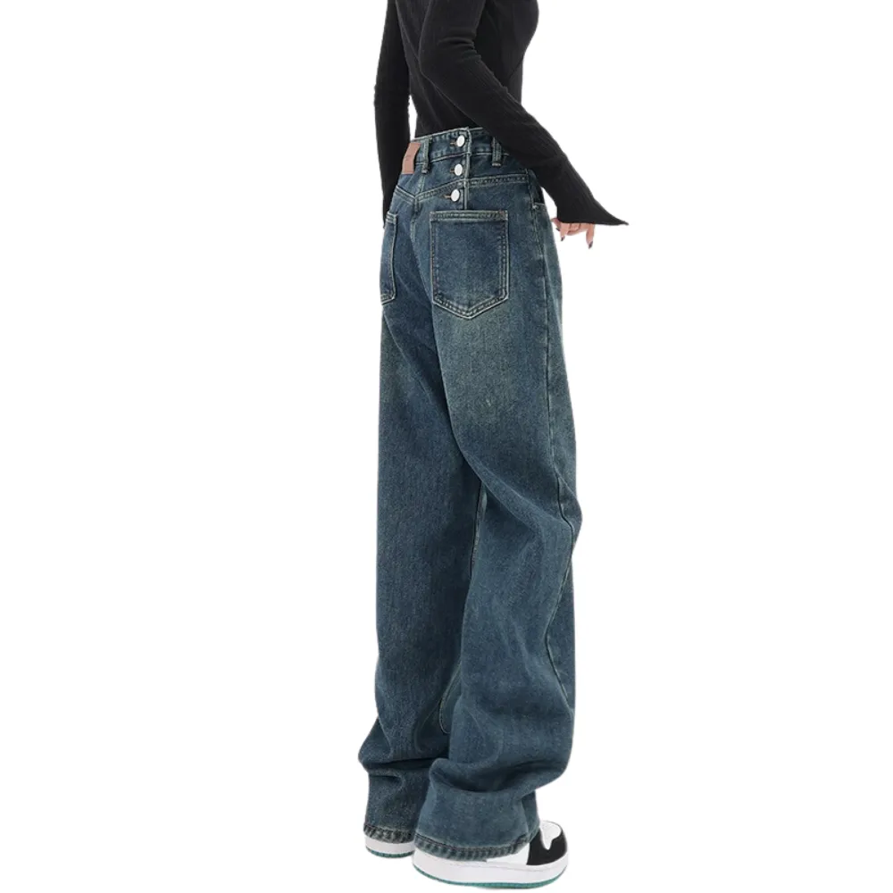 Women's Urban Solid Color Jeans