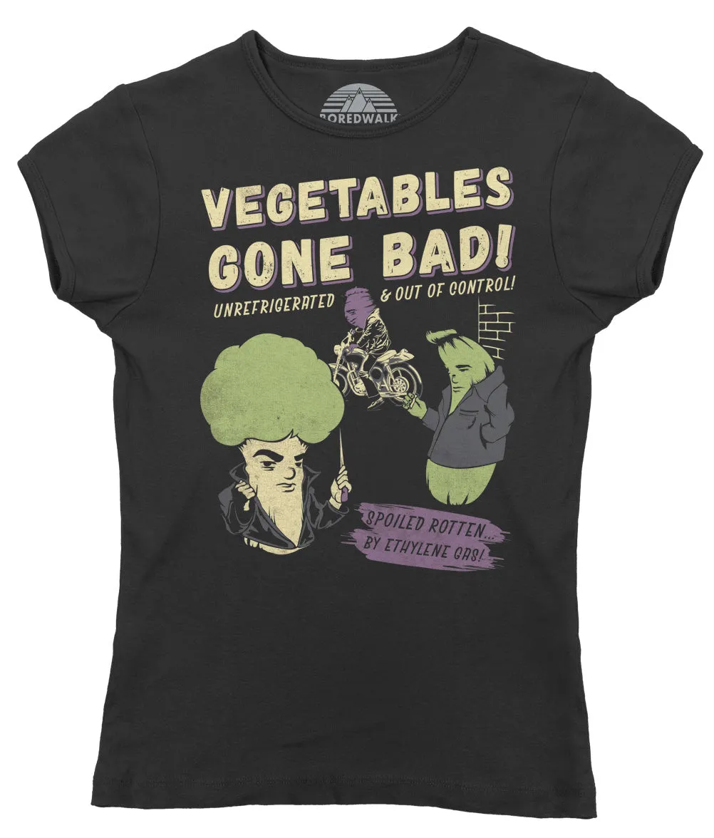 Women's Vegetables Gone Bad T-Shirt - By Ex-Boyfriend