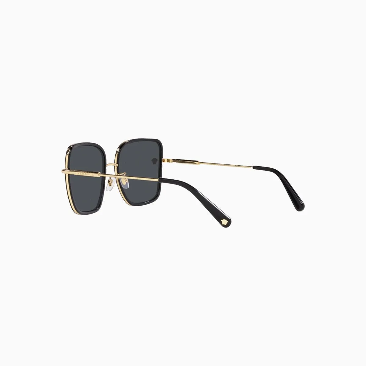 Women's Versace Black Dark Grey Sunglasses