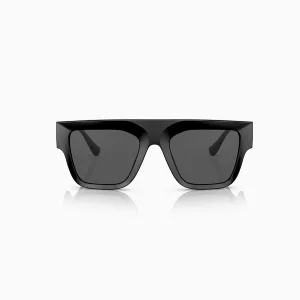 Women's Versace  Black Dark Grey Sunglasses