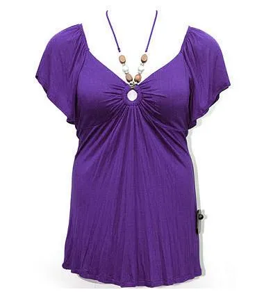 Wooden Bead Strap Top