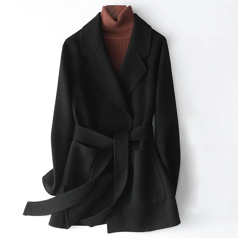 Wrap Collar™ | Women's Slim Fit Coat | Lightweight Fabric, Stylish Design & Comfortable Wear