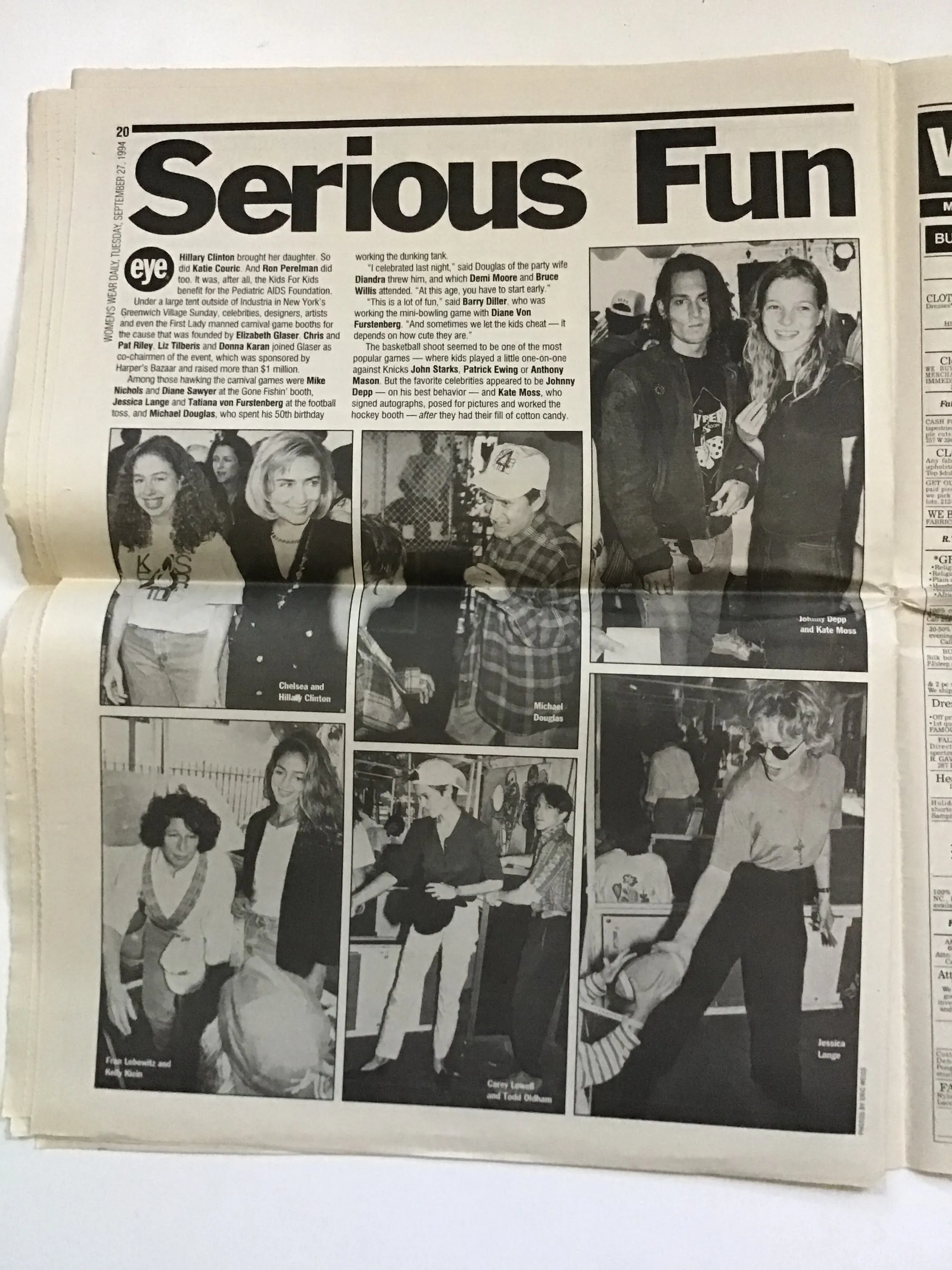 WWD Tuesday Ready-to-wear September 27 1994