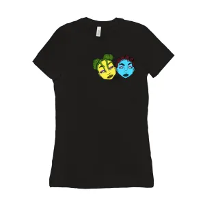 [Yellow & Blue] Women's Jersey Crewneck Tee
