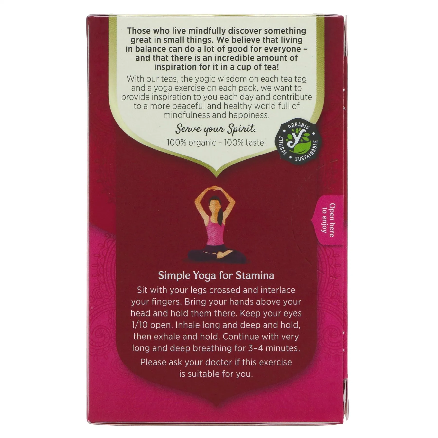 Yogi Tea | Women's Energy - Hibiscus, Ginger, Angelica Rt | 17 bags