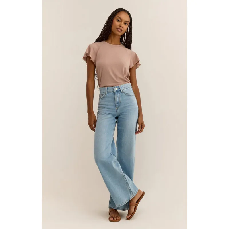 Z Supply Abby Flutter Tee