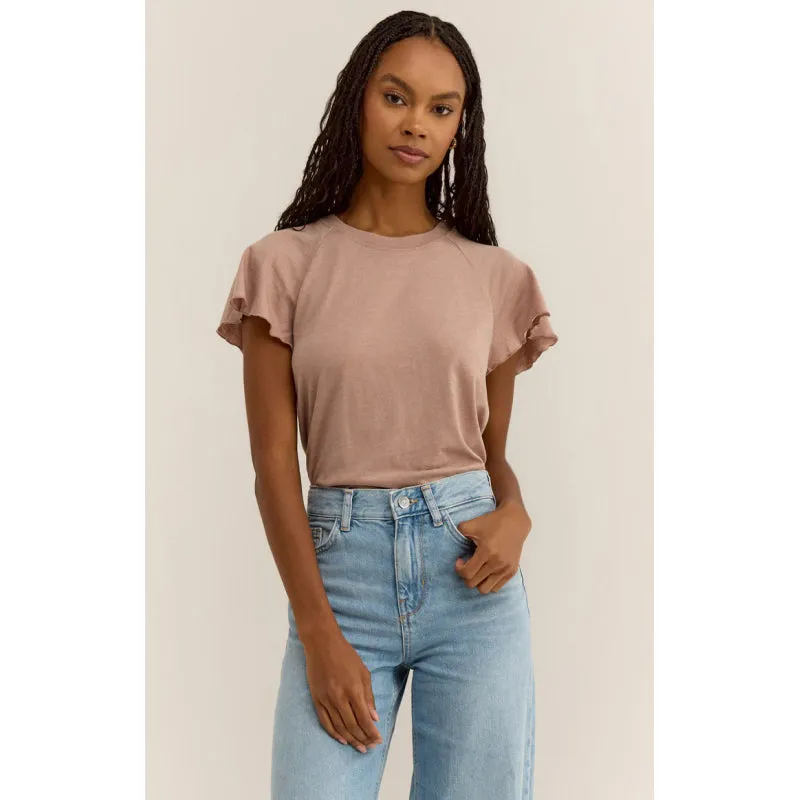Z Supply Abby Flutter Tee