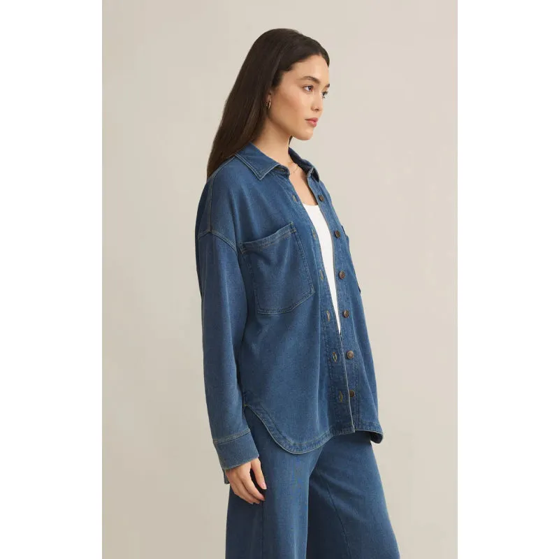 Z Supply All Day Knit Denim Jacket