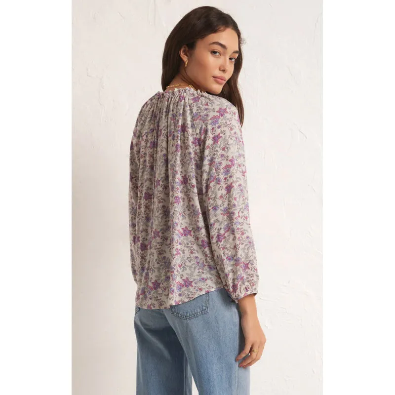 Z Supply Athena Floral Top