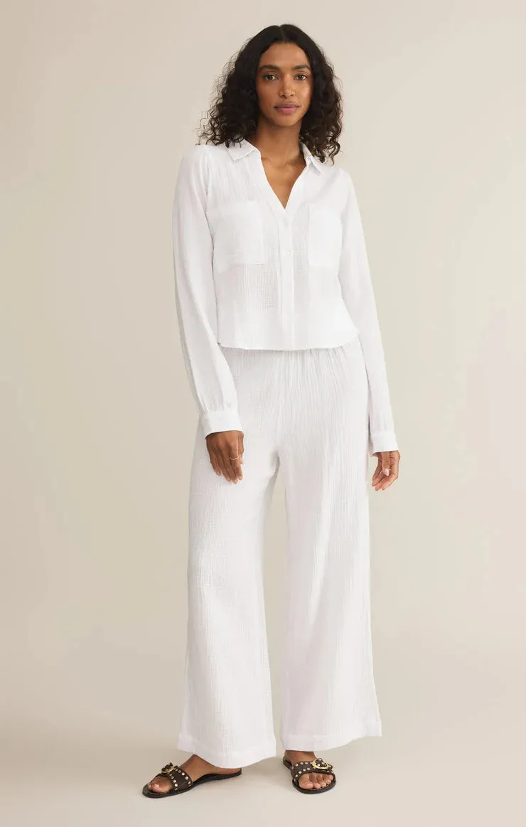 Z Supply Cassidy Full Length Gauze Pant