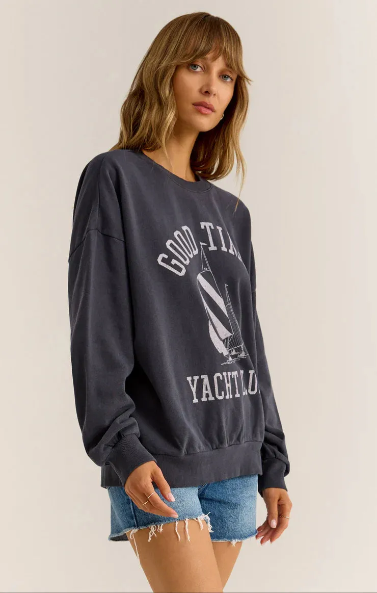 Z Supply Yacht Club Sunday Sweatshirt