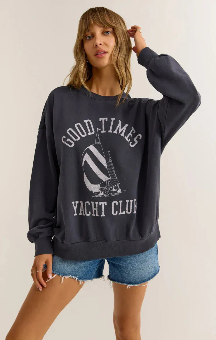 Z Supply Yacht Club Sunday Sweatshirt