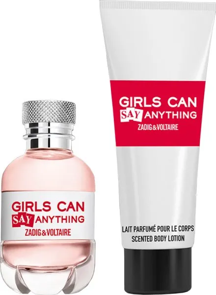 ZADIG & VOLTAIRE GIRLS CAN SAY ANYTHING (W) SET EDP 50 ml   SCENTED BODY LOTION 100 ml FR