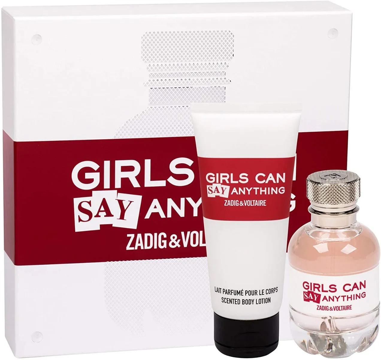 ZADIG & VOLTAIRE GIRLS CAN SAY ANYTHING (W) SET EDP 50 ml   SCENTED BODY LOTION 100 ml FR