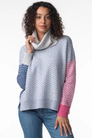 Zaket & Plover Fairisle Sweater with Snood