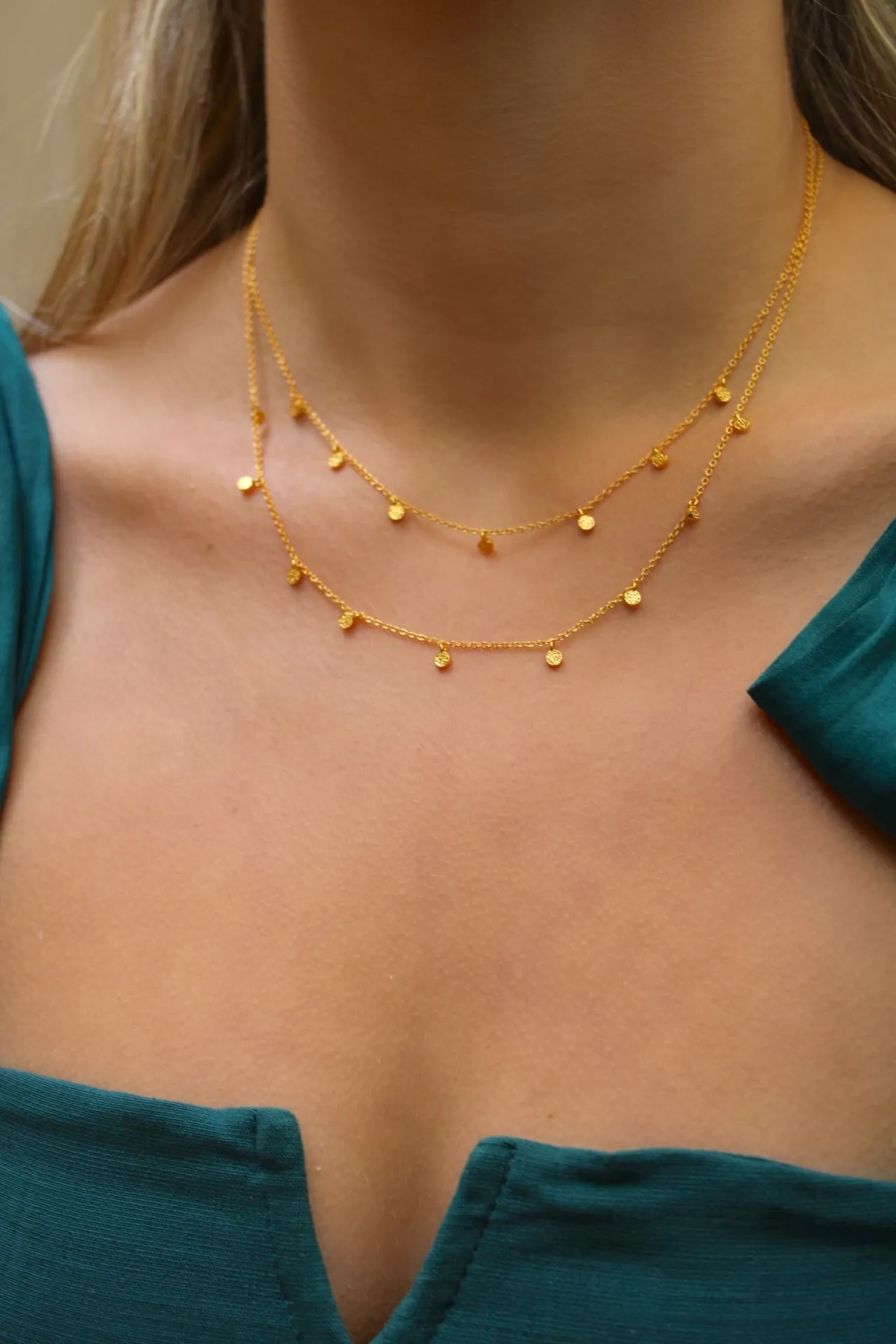 Zoe Double Chain Necklace